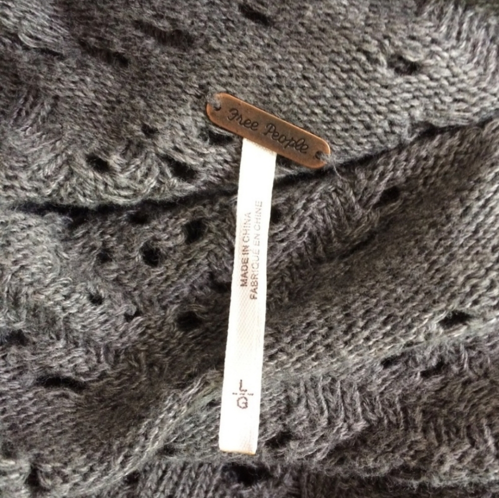 Free People Shoot From The Heart Pullover Sweater - Picture 6 of 7
